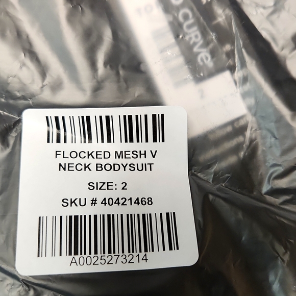 ❤️NWT VINTAGE TORRID BODYSUIT FLORAL ROSES SHEER MESH LINGERIE V NECK PLUS SIZE - Picture 6 of 16